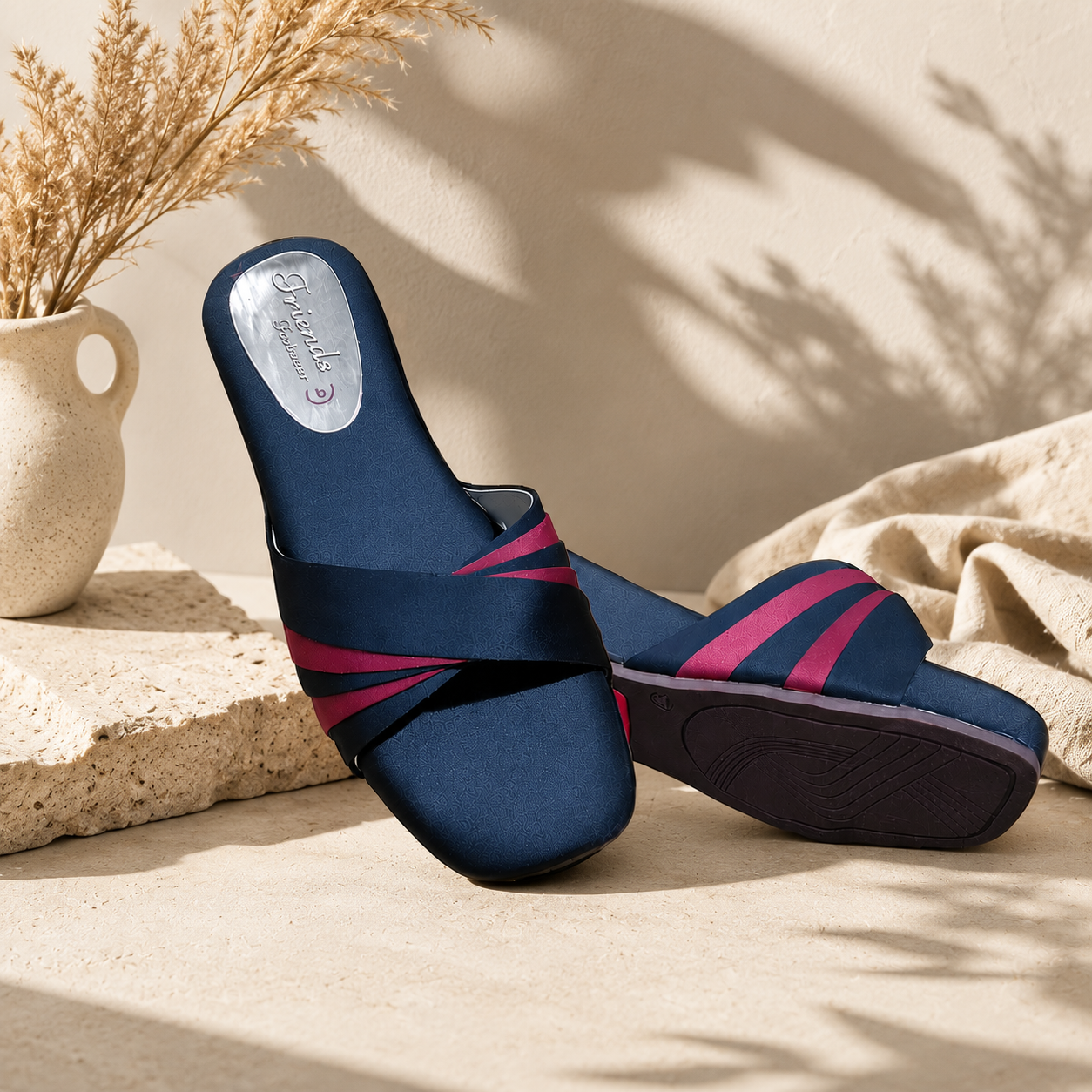 NFC Bed Gola – Women's Comfortable Casual Slide Sandals