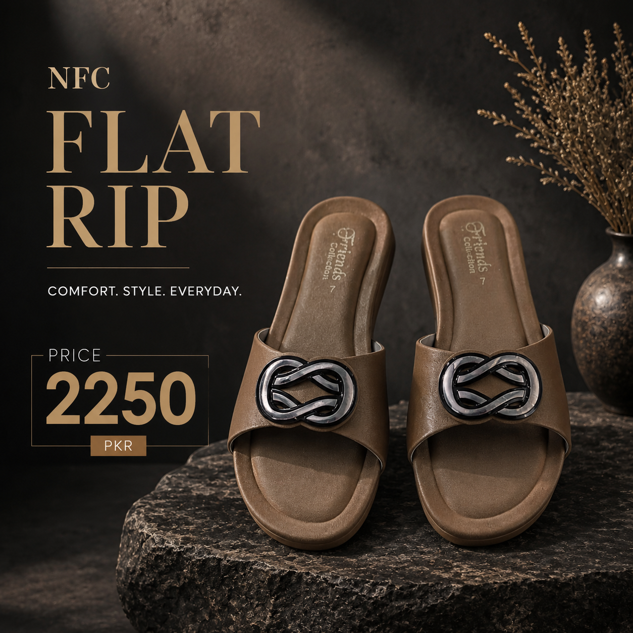 NFC Flat Rip Camel Color
