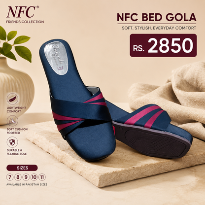 NFC Bed Gola – Women's Comfortable Casual Slide Sandals
