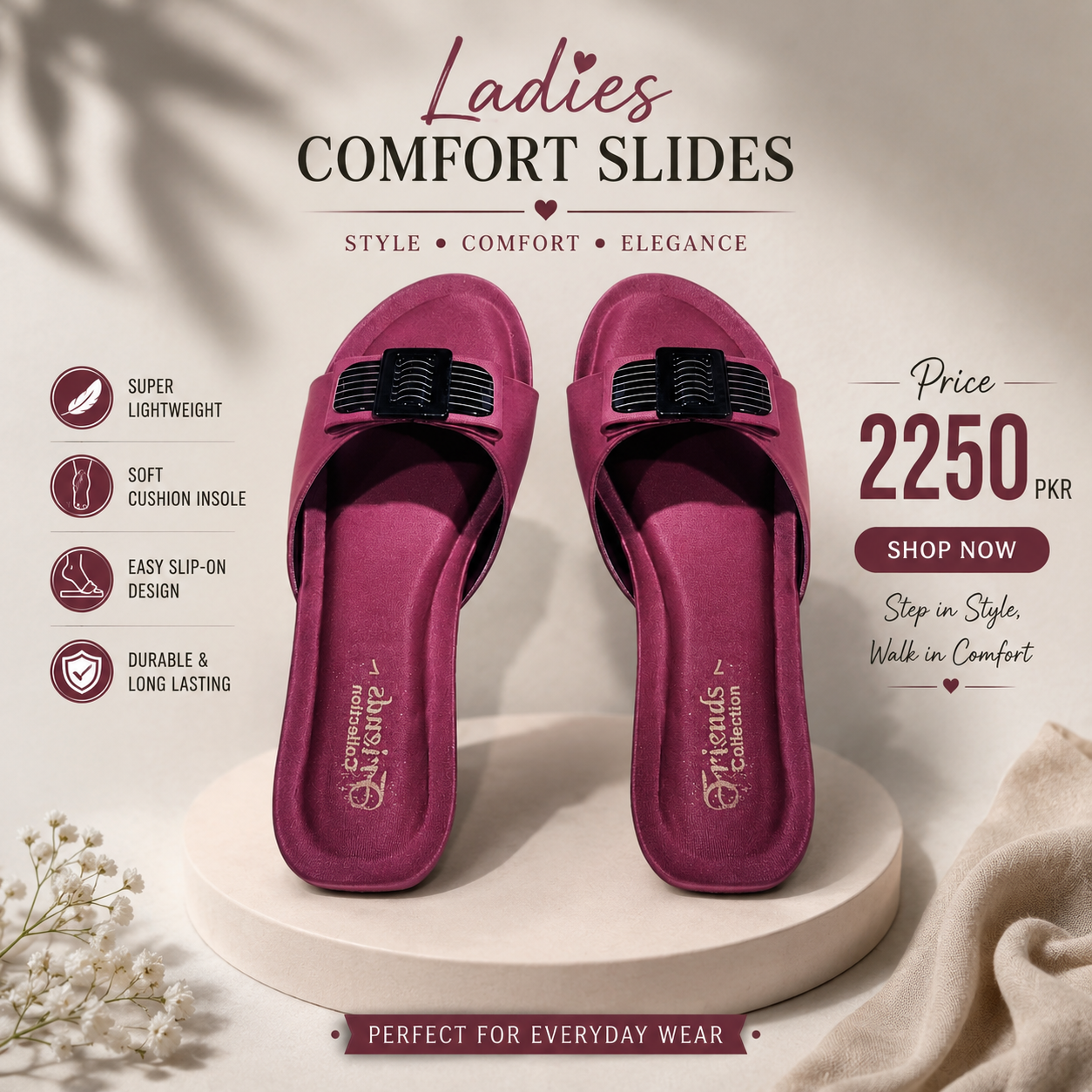 NFC Flat Rip sandle