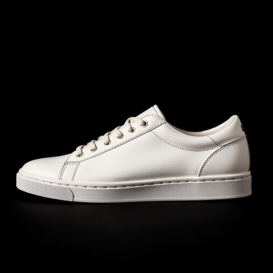 NFC Classic Sneakers - premium white leather low-top